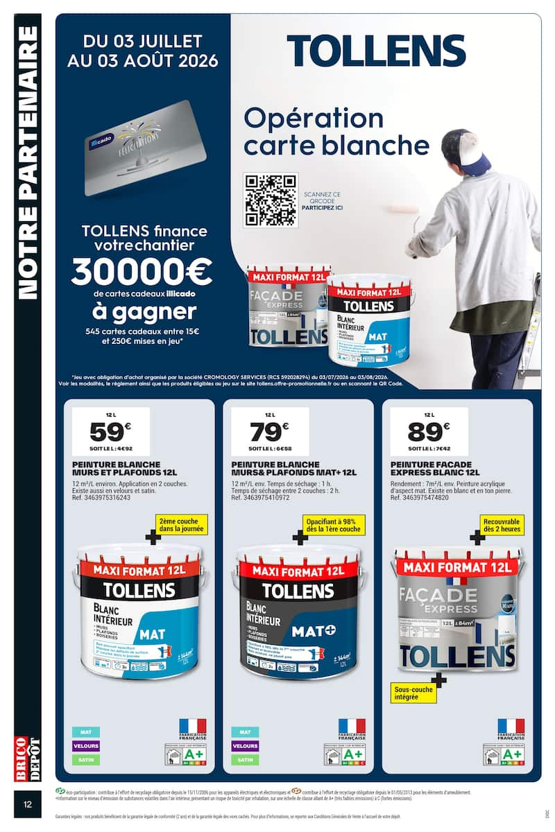 CHANTIERS D'ÉTÉ À PRIX DÉPÔT - Page 12