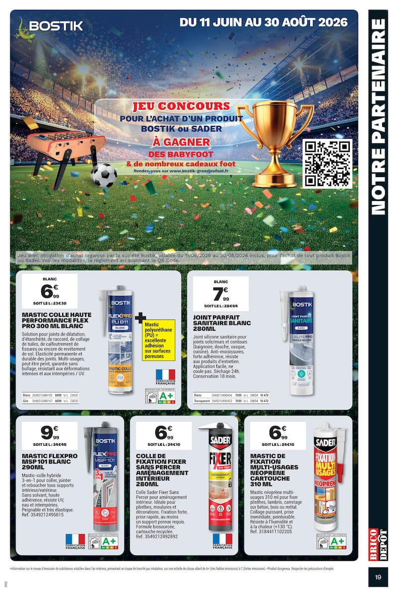 CHANTIERS D'ÉTÉ À PRIX DÉPÔT - Page 19