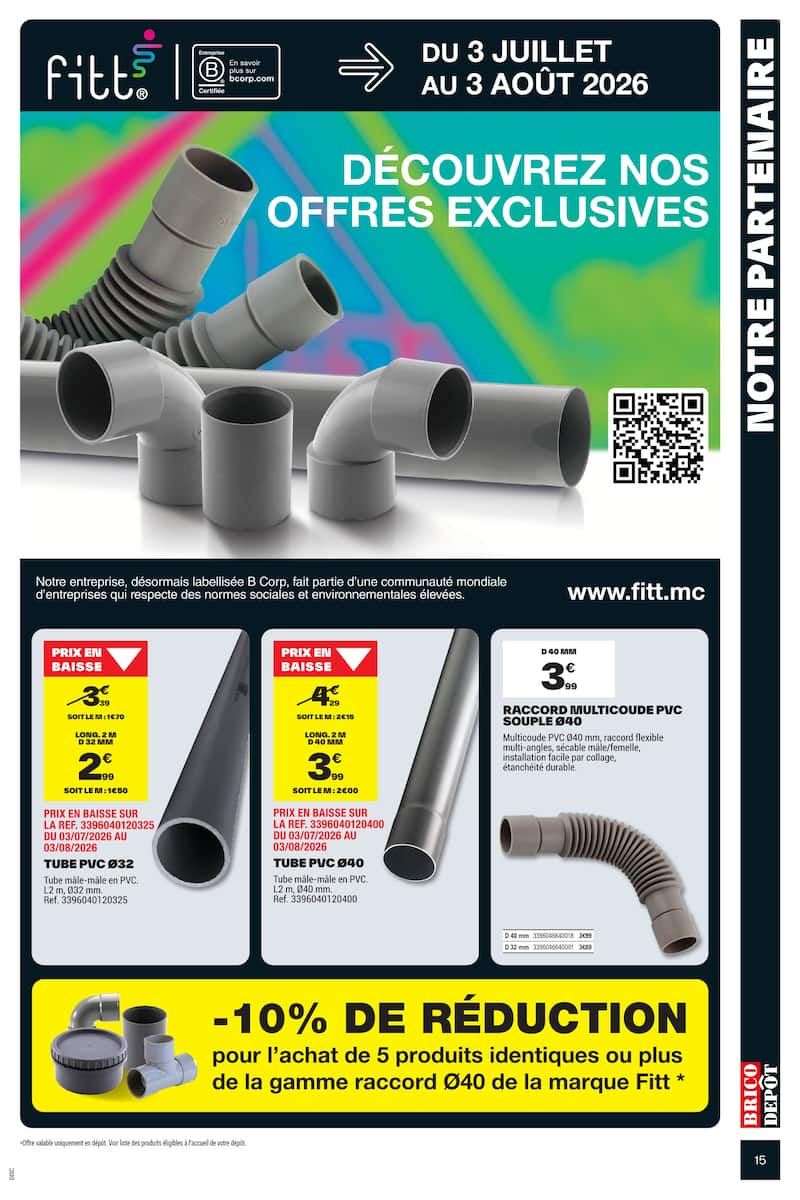 CHANTIERS D'ÉTÉ À PRIX DÉPÔT - Page 15
