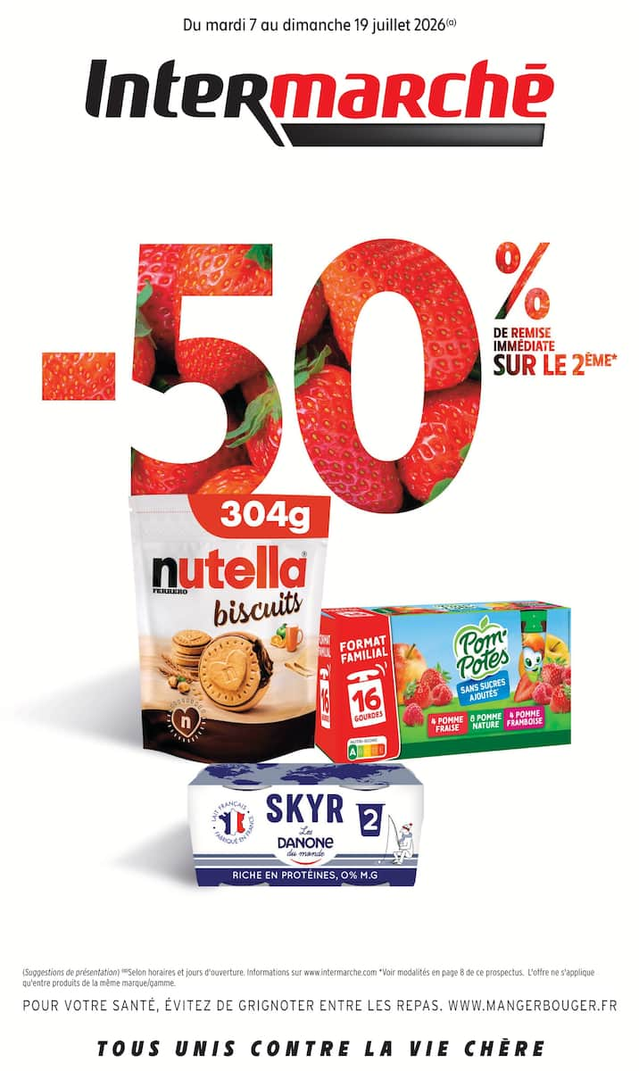 -50% DE REMISE IMMÉDIATE SUR LE 2ÈME - Page 1