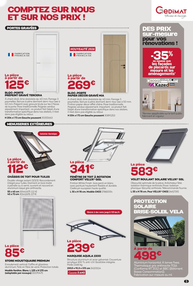 POUR BIEN RÉNOVER COMPTEZ SUR NOUS... - Page 5