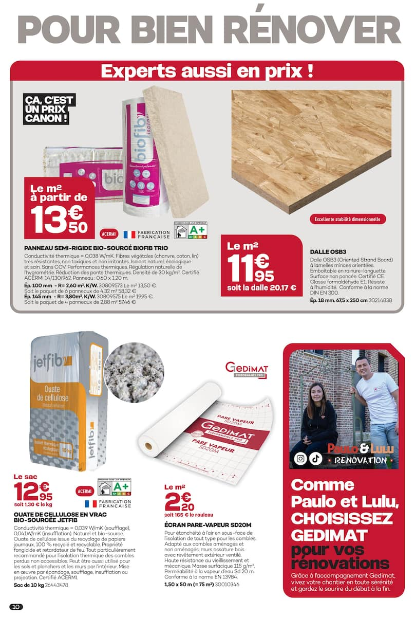 POUR BIEN RÉNOVER COMPTEZ SUR NOUS... - Page 10