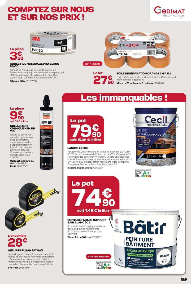 POUR BIEN RÉNOVER COMPTEZ SUR NOUS... - Page 15