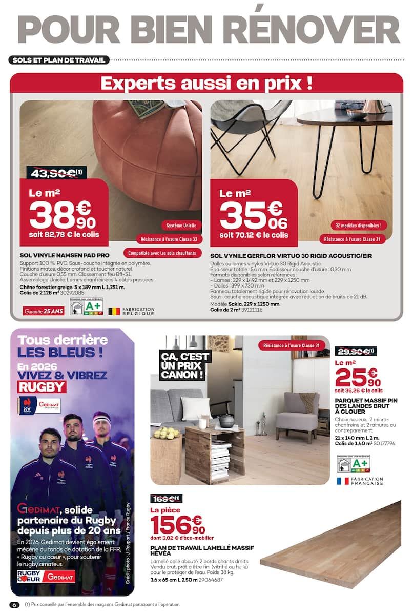 POUR BIEN RÉNOVER COMPTEZ SUR NOUS... - Page 6