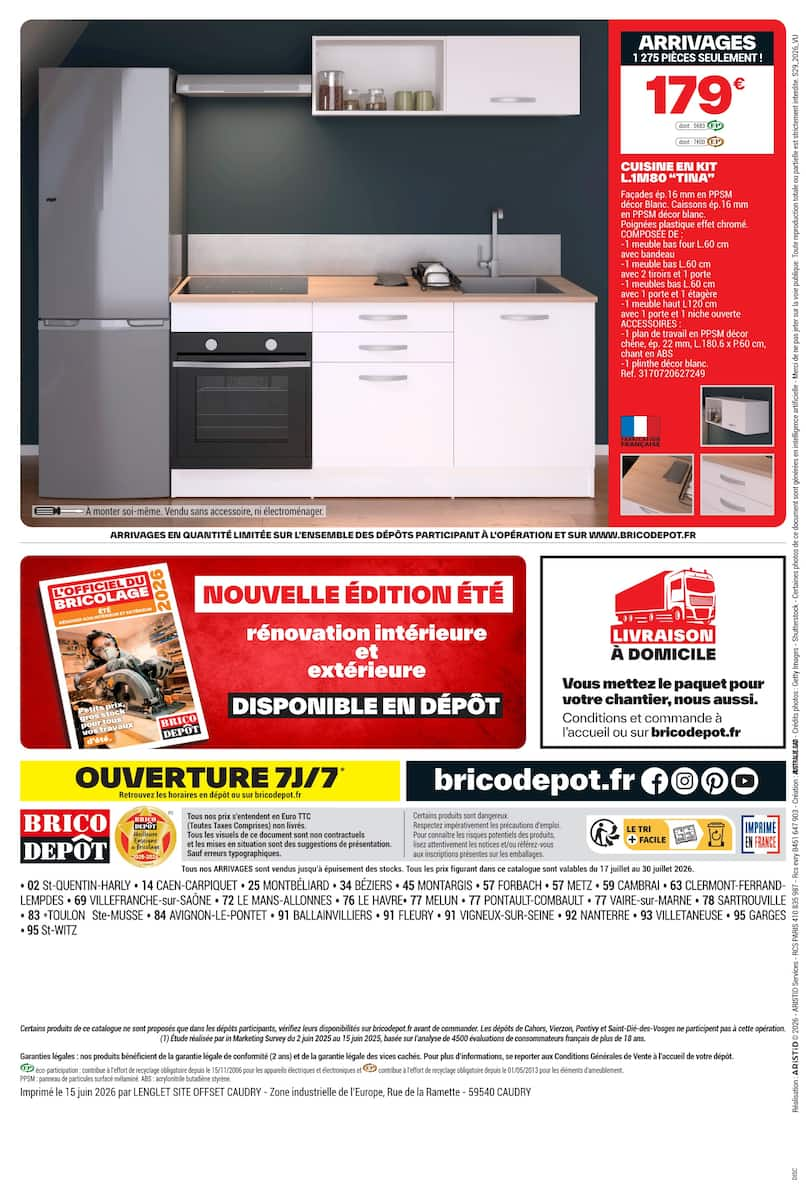 CHANTIERS D'ÉTÉ À PRIX DÉPÔT SPÉCIAL PROJETS INTÉRIEURS - Page 12
