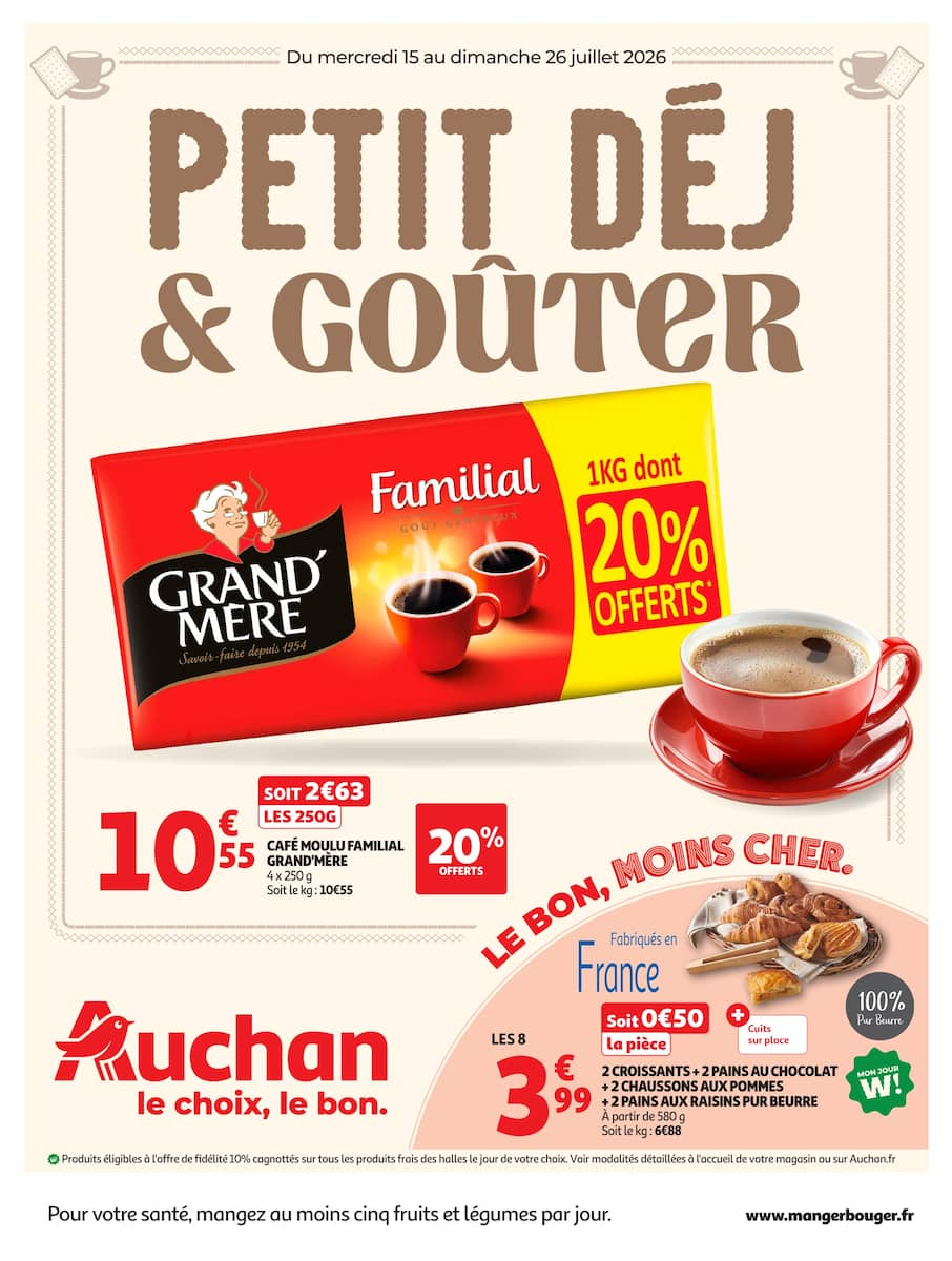 PETIT DÉJ & GOÛTER - Page 1