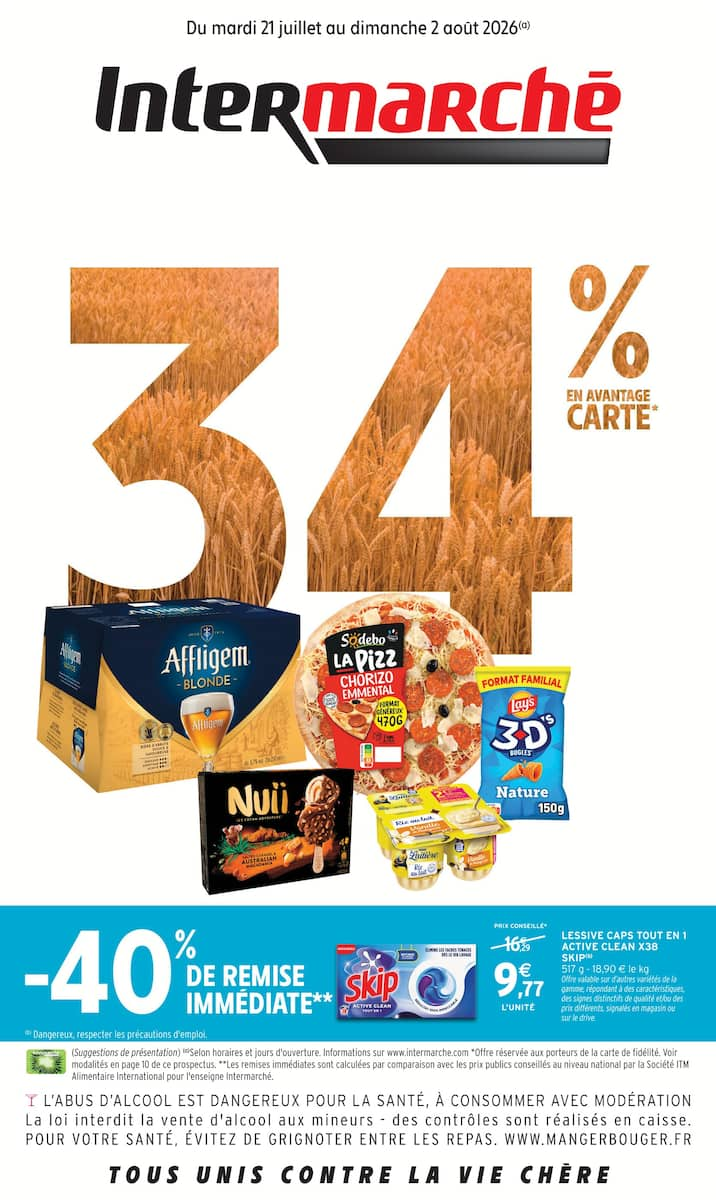 34% EN AVANTAGE CARTE - Page 1