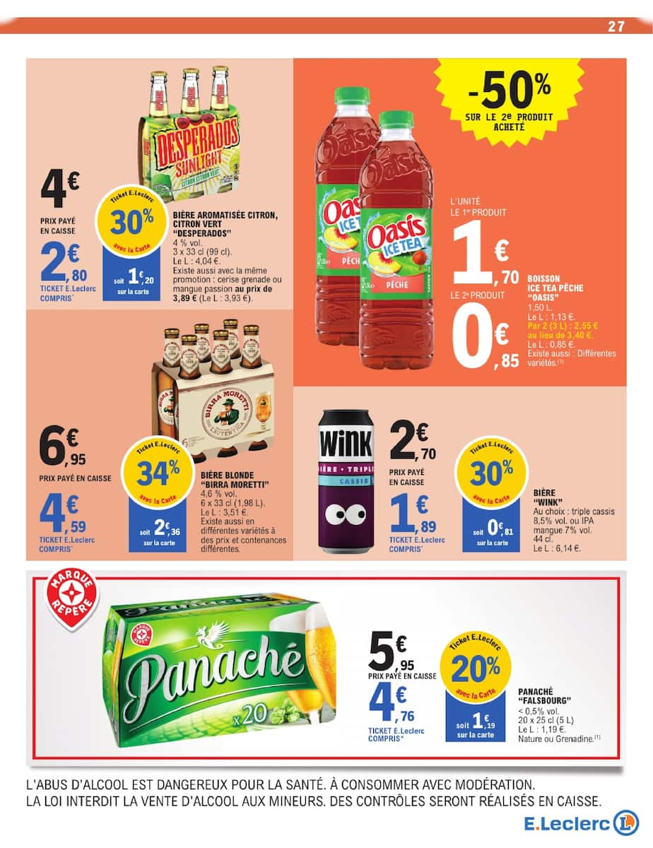 TOUT CE QUI COMPTE POUR VOUS EXISTE À PRIX E.LECLERC - Page 27