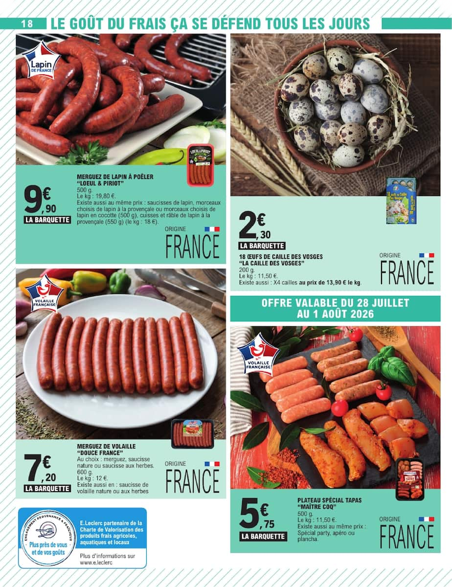 TOUT CE QUI COMPTE POUR VOUS EXISTE À PRIX E.LECLERC - Page 18