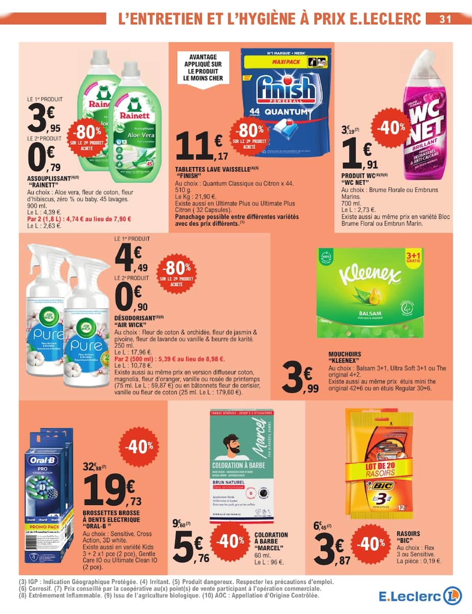 TOUT CE QUI COMPTE POUR VOUS EXISTE À PRIX E.LECLERC - Page 31