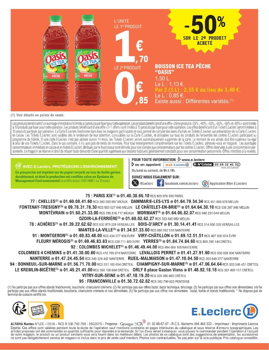 TOUT CE QUI COMPTE POUR VOUS EXISTE À PRIX E.LECLERC - Page 32