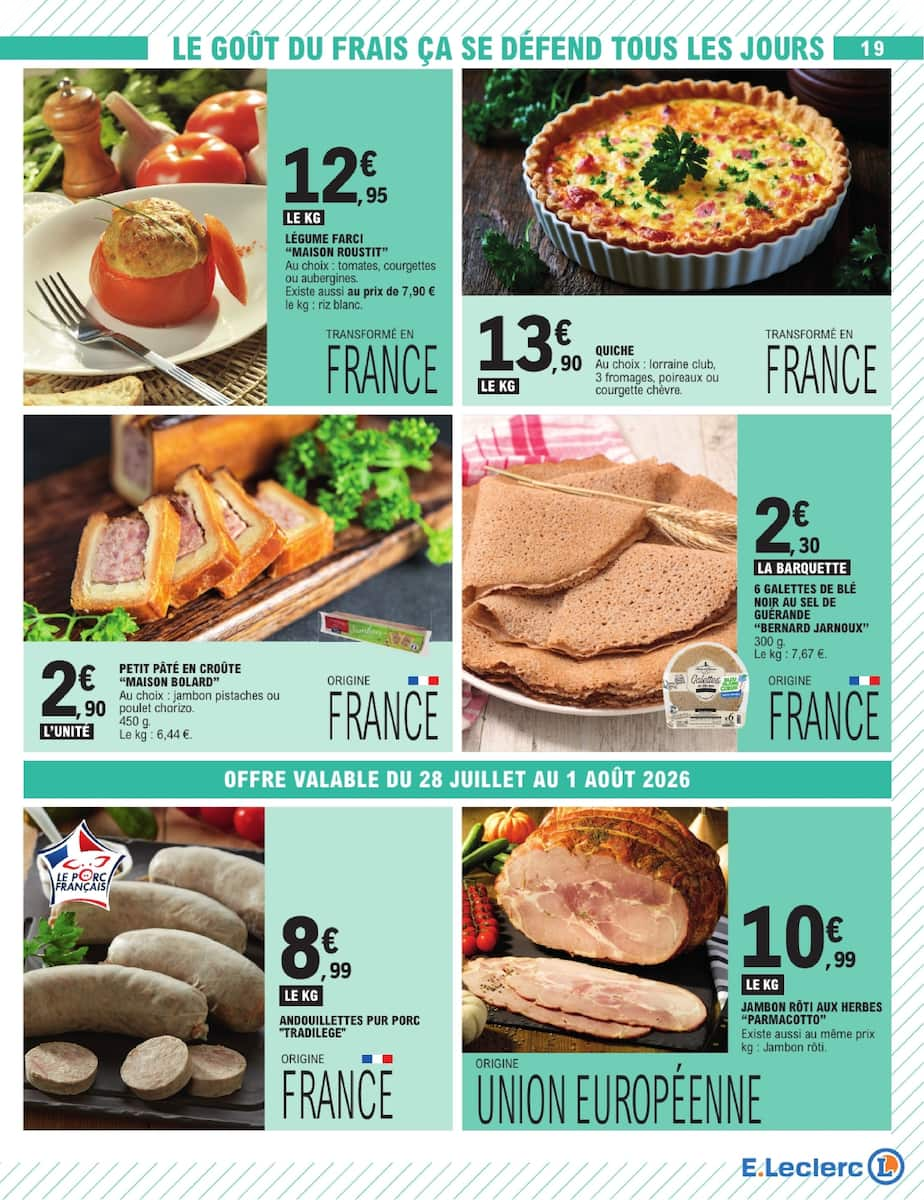 TOUT CE QUI COMPTE POUR VOUS EXISTE À PRIX E.LECLERC - Page 19