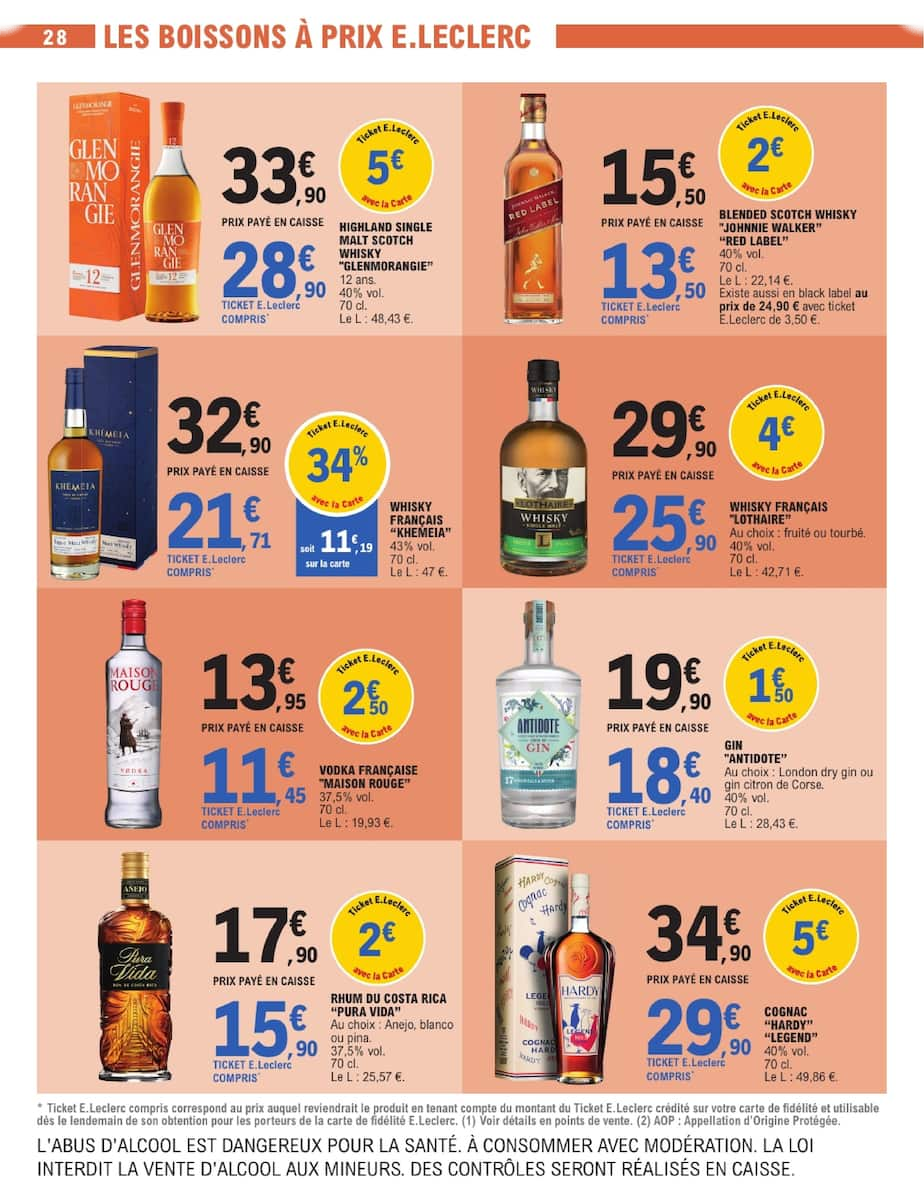 TOUT CE QUI COMPTE POUR VOUS EXISTE À PRIX E.LECLERC - Page 28