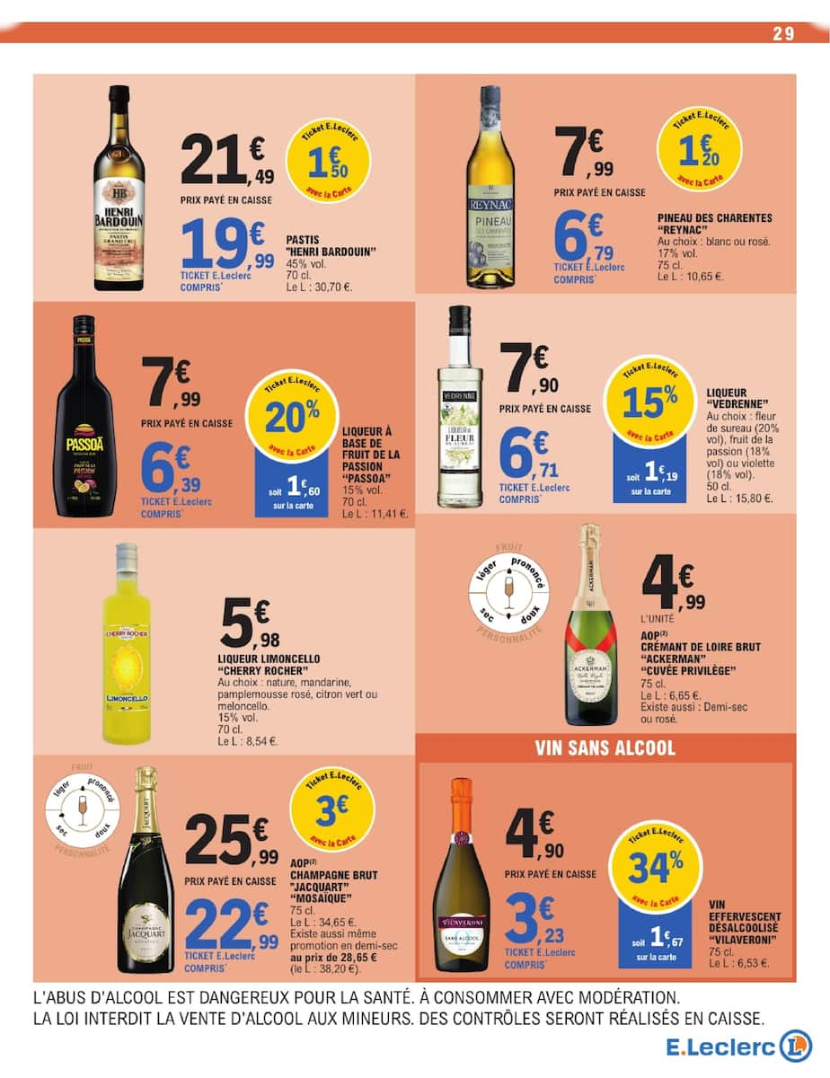 TOUT CE QUI COMPTE POUR VOUS EXISTE À PRIX E.LECLERC - Page 29