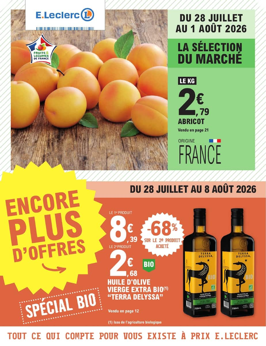 TOUT CE QUI COMPTE POUR VOUS EXISTE À PRIX E.LECLERC - Page 1
