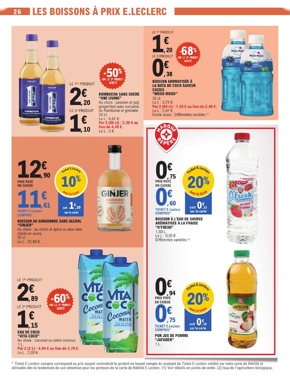TOUT CE QUI COMPTE POUR VOUS EXISTE À PRIX E.LECLERC - Page 26