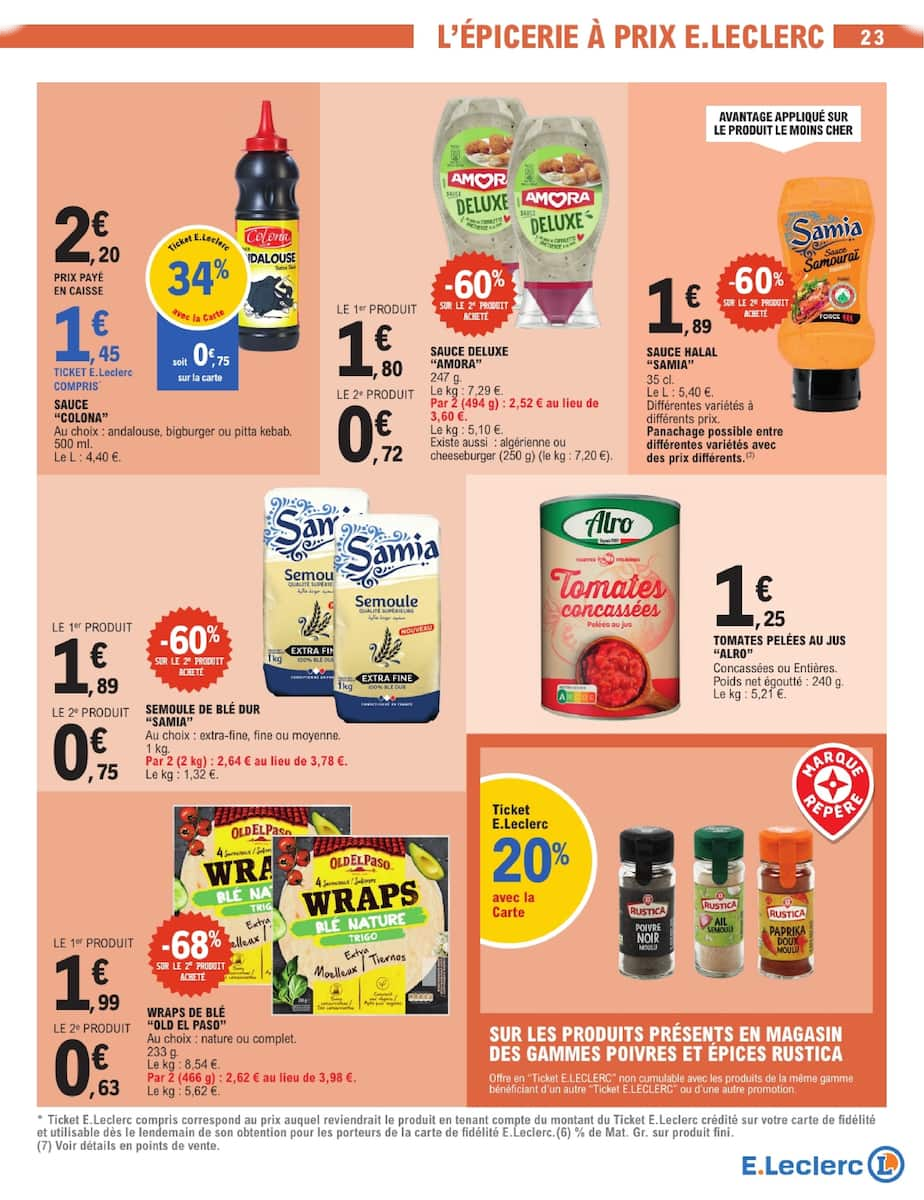 TOUT CE QUI COMPTE POUR VOUS EXISTE À PRIX E.LECLERC - Page 23