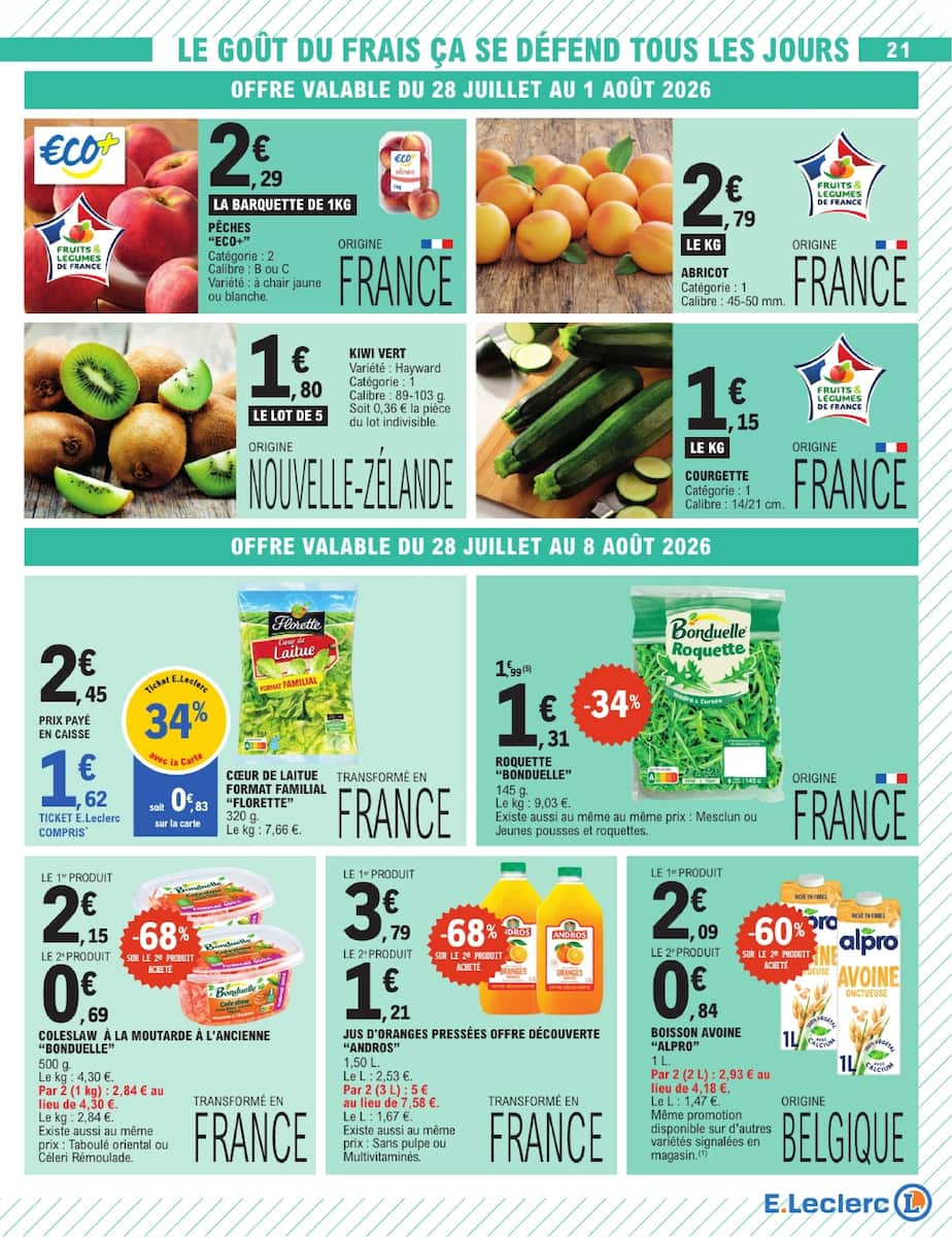 TOUT CE QUI COMPTE POUR VOUS EXISTE À PRIX E.LECLERC - Page 21