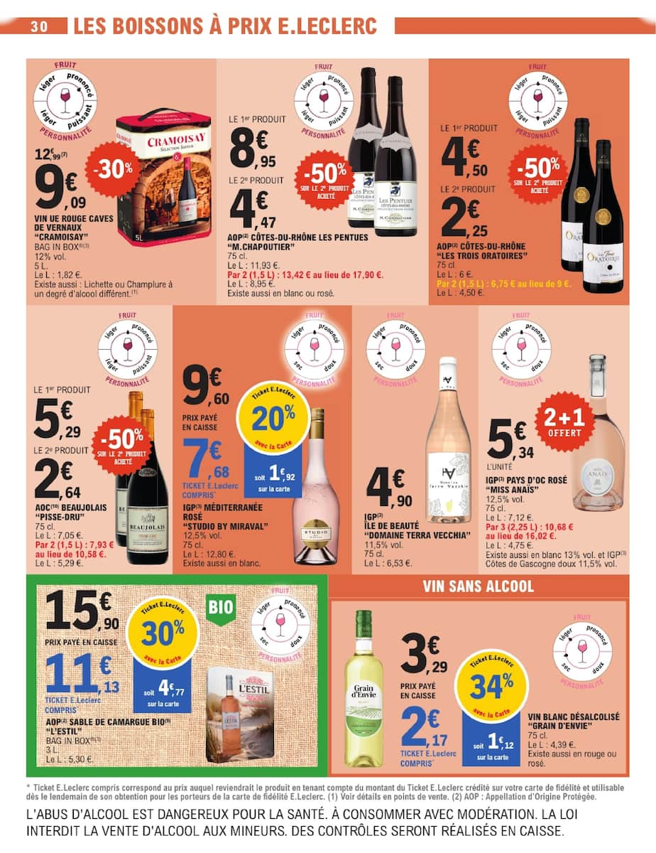 TOUT CE QUI COMPTE POUR VOUS EXISTE À PRIX E.LECLERC - Page 30