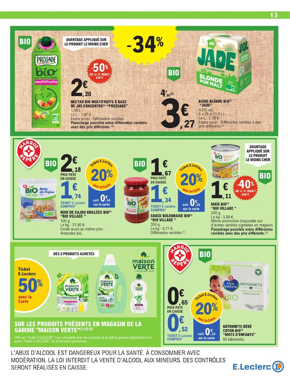 TOUT CE QUI COMPTE POUR VOUS EXISTE À PRIX E.LECLERC - Page 13