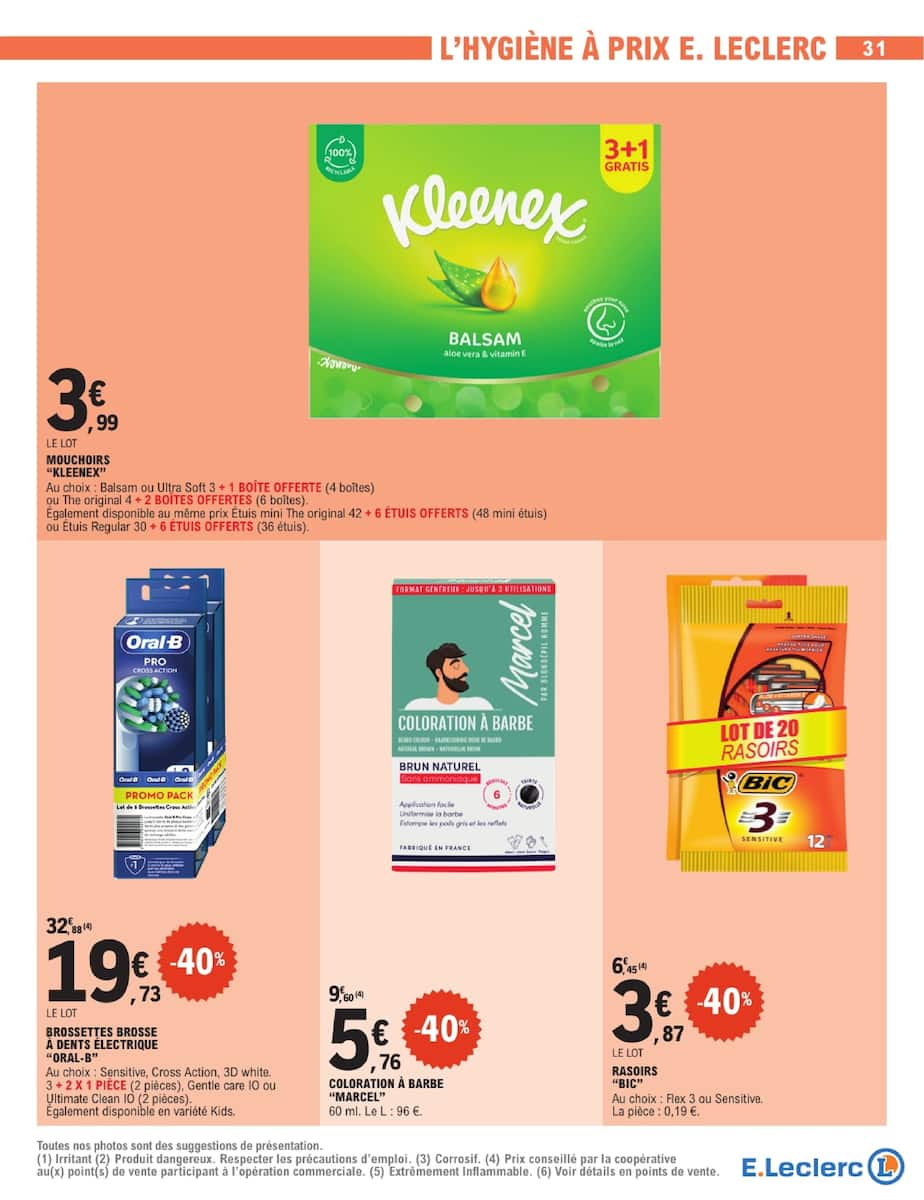 TOUT CE QUI COMPTE POUR VOUS EXISTE À PRIX E.LECLERC - Page 31