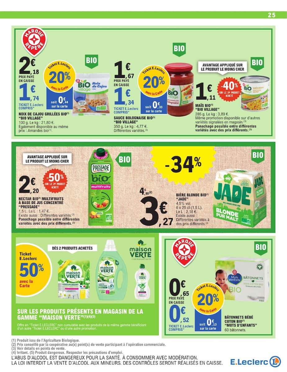 TOUT CE QUI COMPTE POUR VOUS EXISTE À PRIX E.LECLERC - Page 25