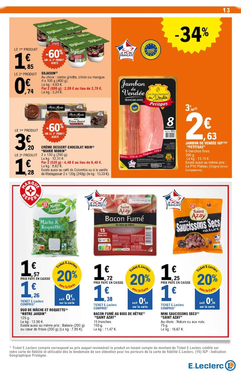 TOUT CE QUI COMPTE POUR VOUS EXISTE À PRIX E.LECLERC - Page 13