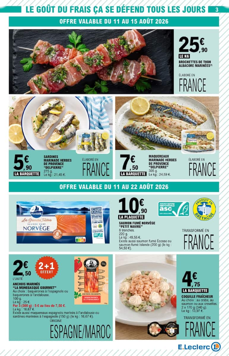 TOUT CE QUI COMPTE POUR VOUS EXISTE À PRIX E.LECLERC - Page 3