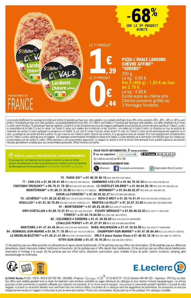 TOUT CE QUI COMPTE POUR VOUS EXISTE À PRIX E.LECLERC - Page 20
