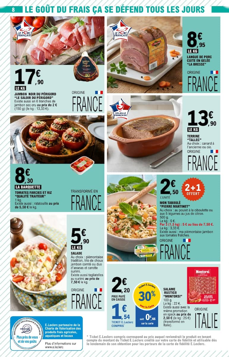 TOUT CE QUI COMPTE POUR VOUS EXISTE À PRIX E.LECLERC - Page 8