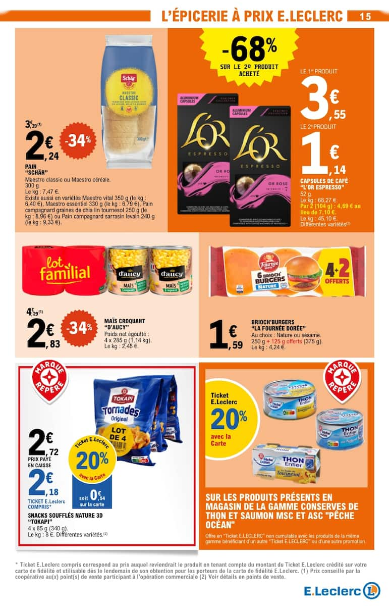 TOUT CE QUI COMPTE POUR VOUS EXISTE À PRIX E.LECLERC - Page 15