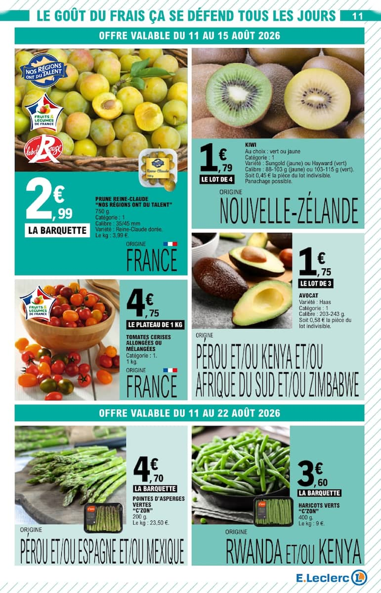 TOUT CE QUI COMPTE POUR VOUS EXISTE À PRIX E.LECLERC - Page 11