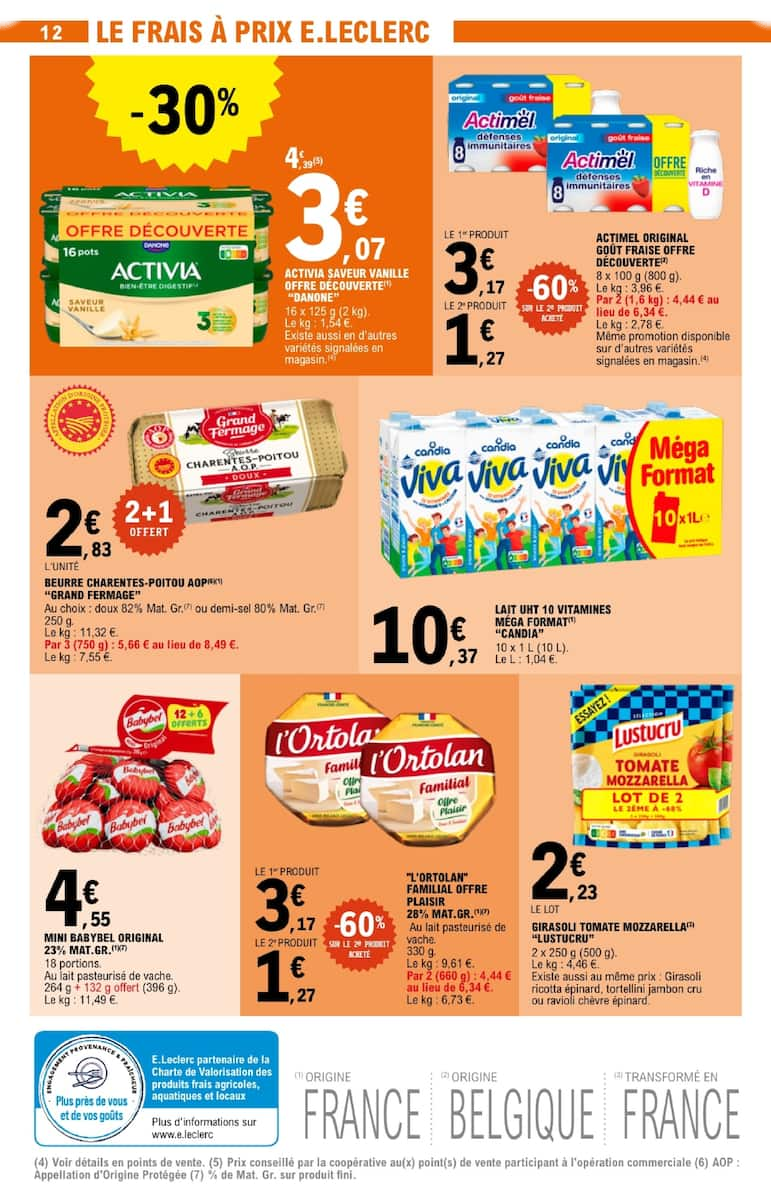 TOUT CE QUI COMPTE POUR VOUS EXISTE À PRIX E.LECLERC - Page 12