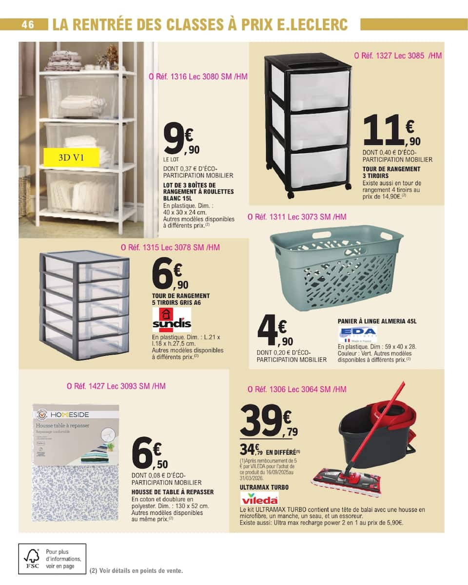 LES PRIX QUI FONT AIMER LA RENTRÉE - Page 46
