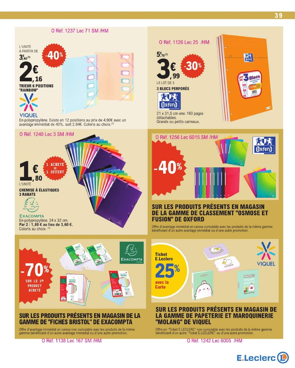 LES PRIX QUI FONT AIMER LA RENTRÉE - Page 39