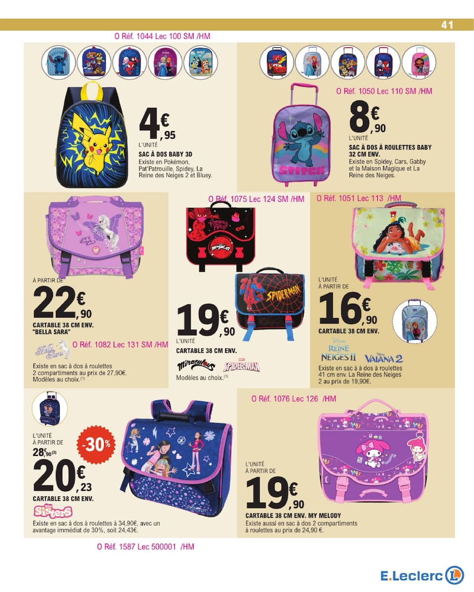 LES PRIX QUI FONT AIMER LA RENTRÉE - Page 41