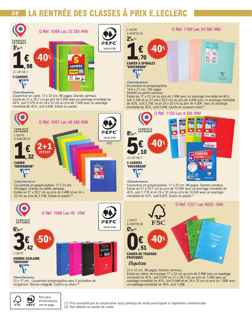 LES PRIX QUI FONT AIMER LA RENTRÉE - Page 38