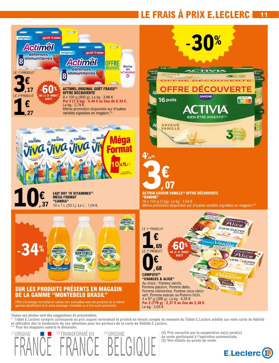 TOUT CE QUI COMPTE POUR VOUS EXISTE À PRIX E.LECLERC - Page 11