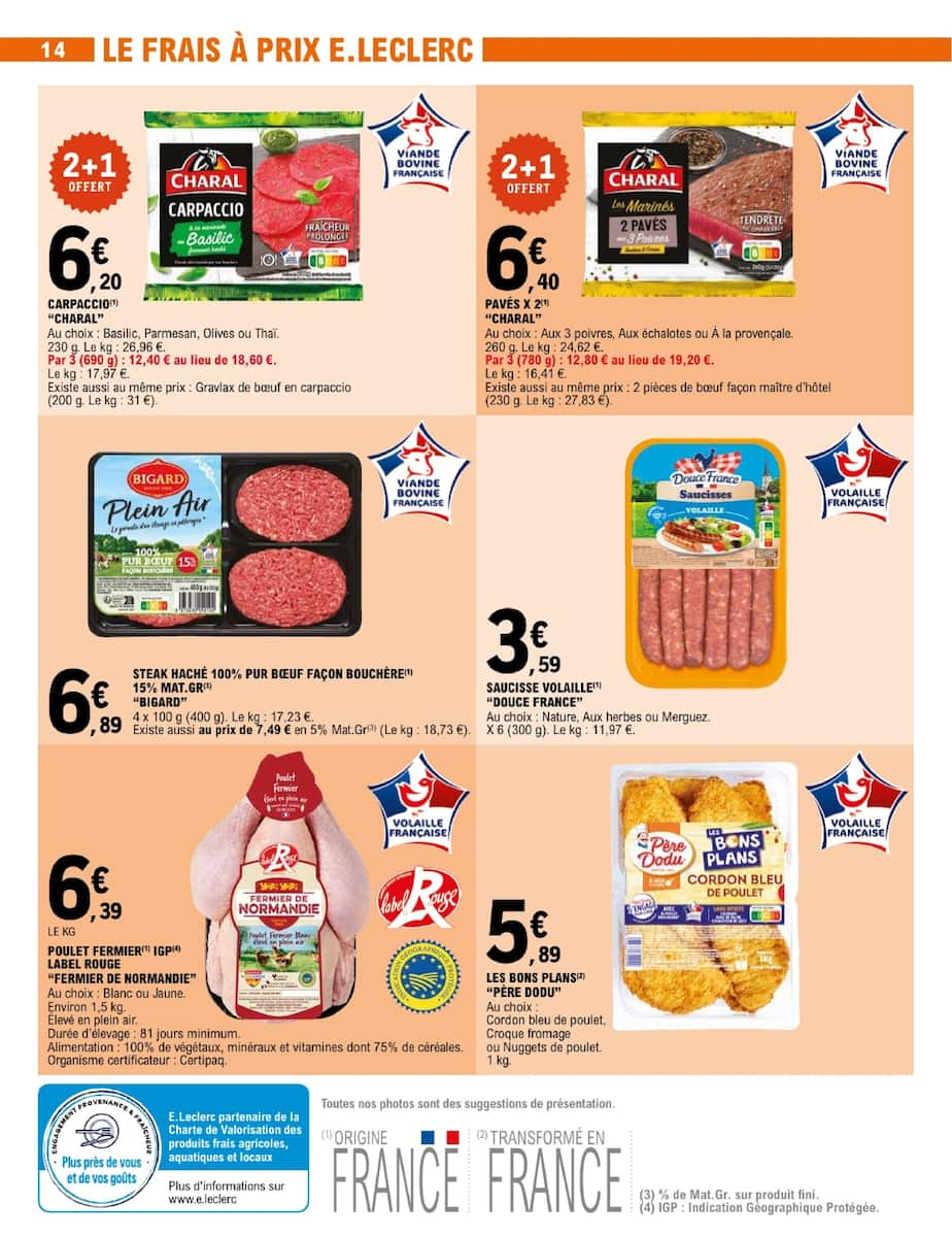 TOUT CE QUI COMPTE POUR VOUS EXISTE À PRIX E.LECLERC - Page 14
