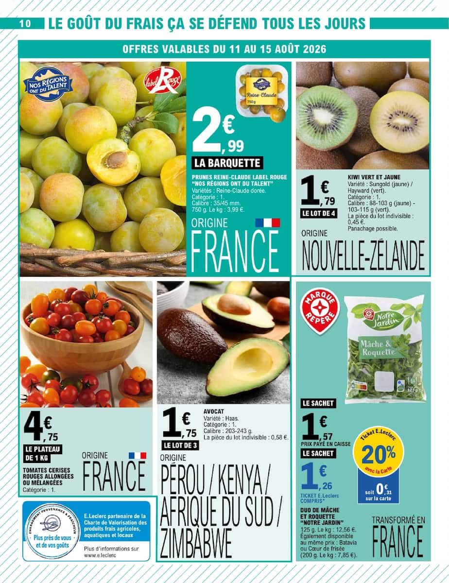 TOUT CE QUI COMPTE POUR VOUS EXISTE À PRIX E.LECLERC - Page 10