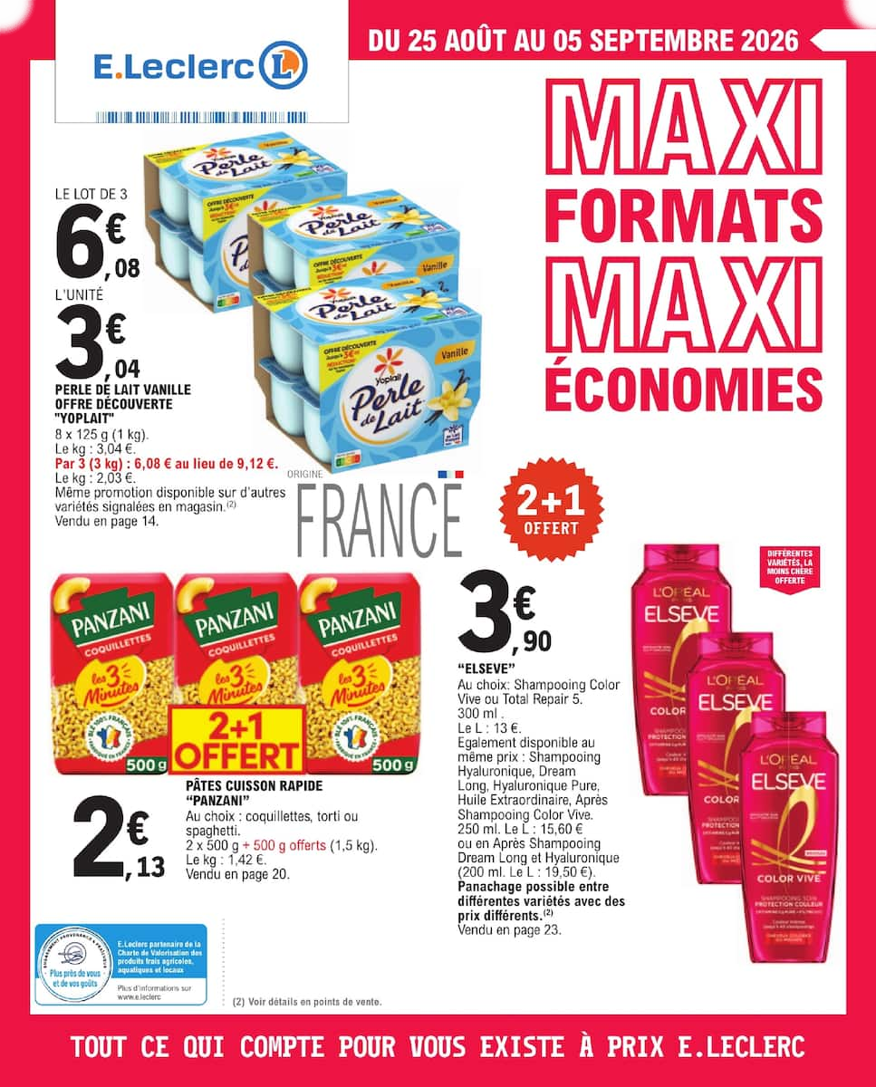 MAXI FORMATS MAXI ÉCONOMIES - Page 1