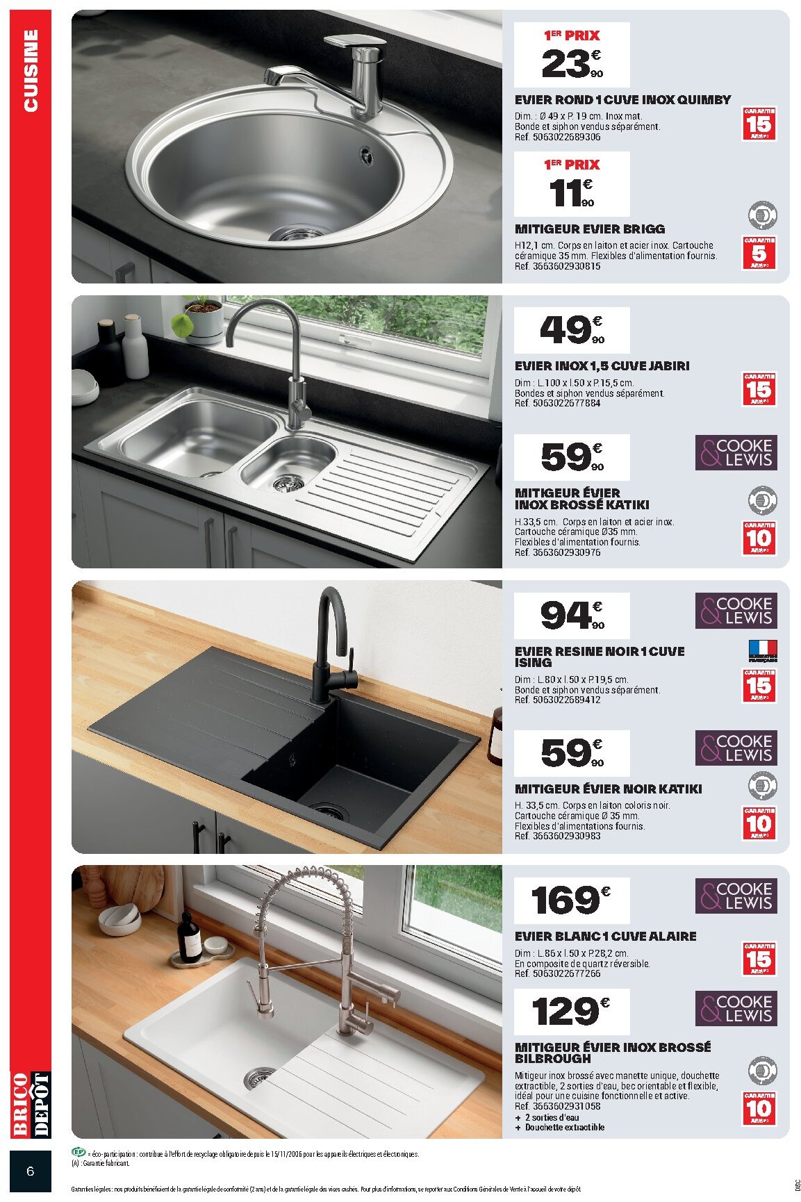 PRIX DÉPÔT SPÉCIAL CUISINES - Page 6