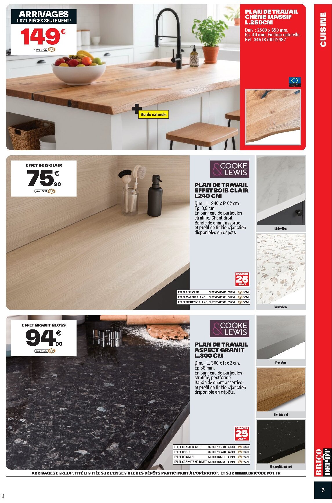 PRIX DÉPÔT SPÉCIAL CUISINES - Page 5