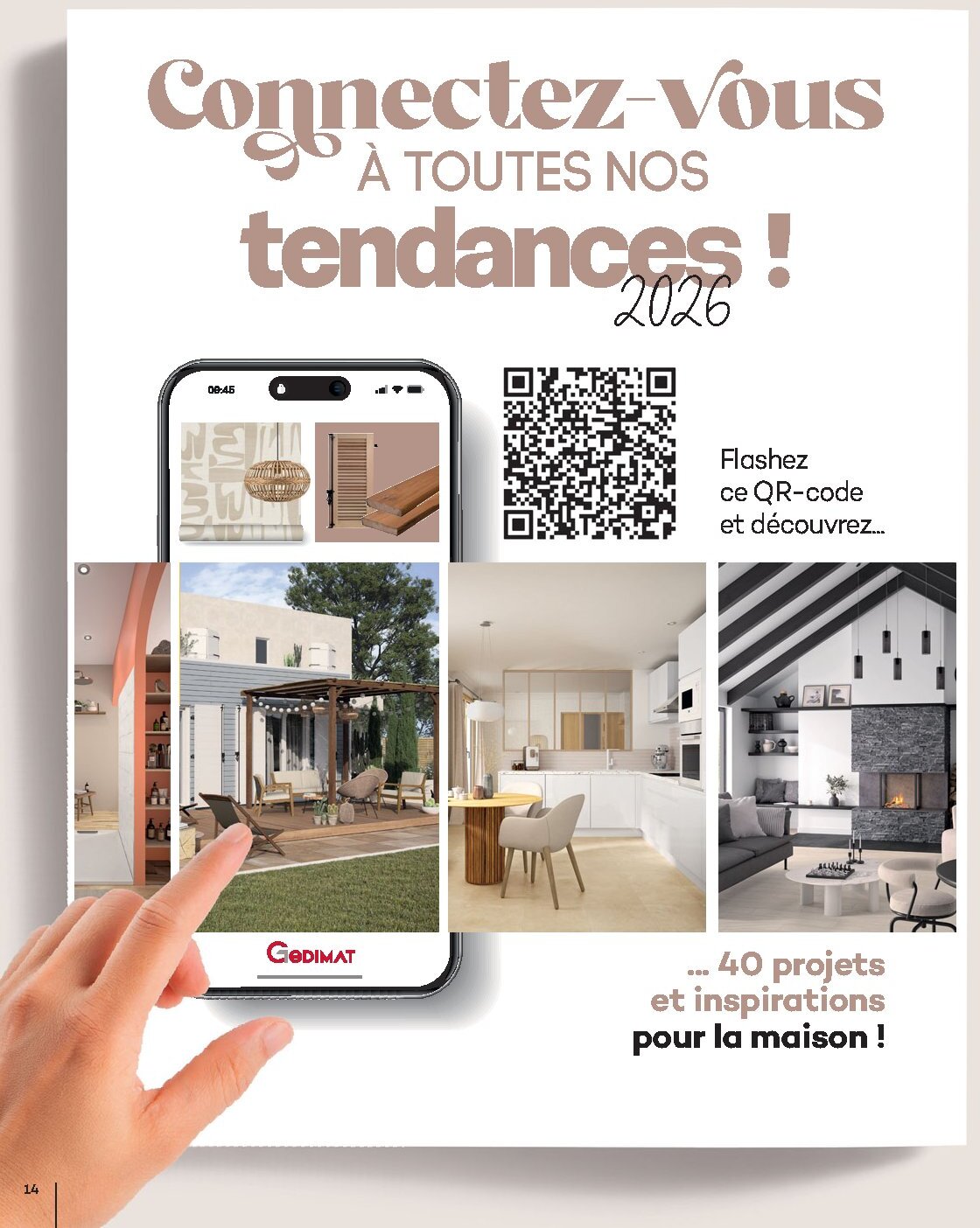 Catalogue Gedimat Menuiserie 2026 - Page 14
