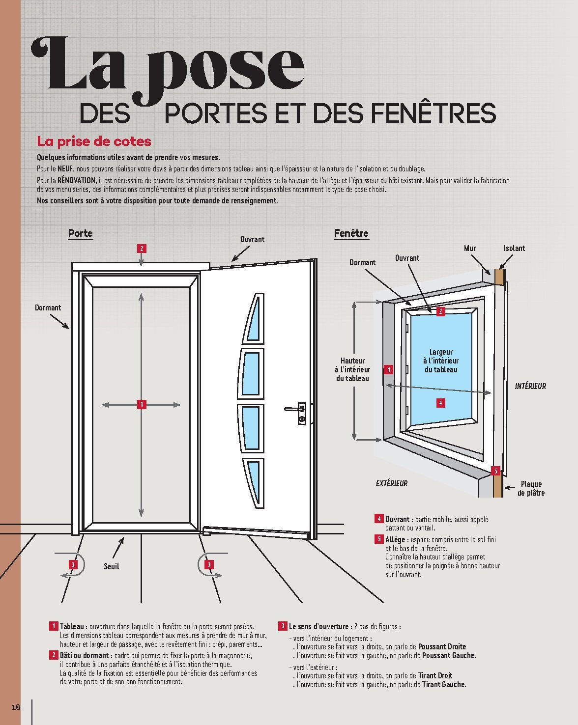 Catalogue Gedimat Menuiserie 2026 - Page 18