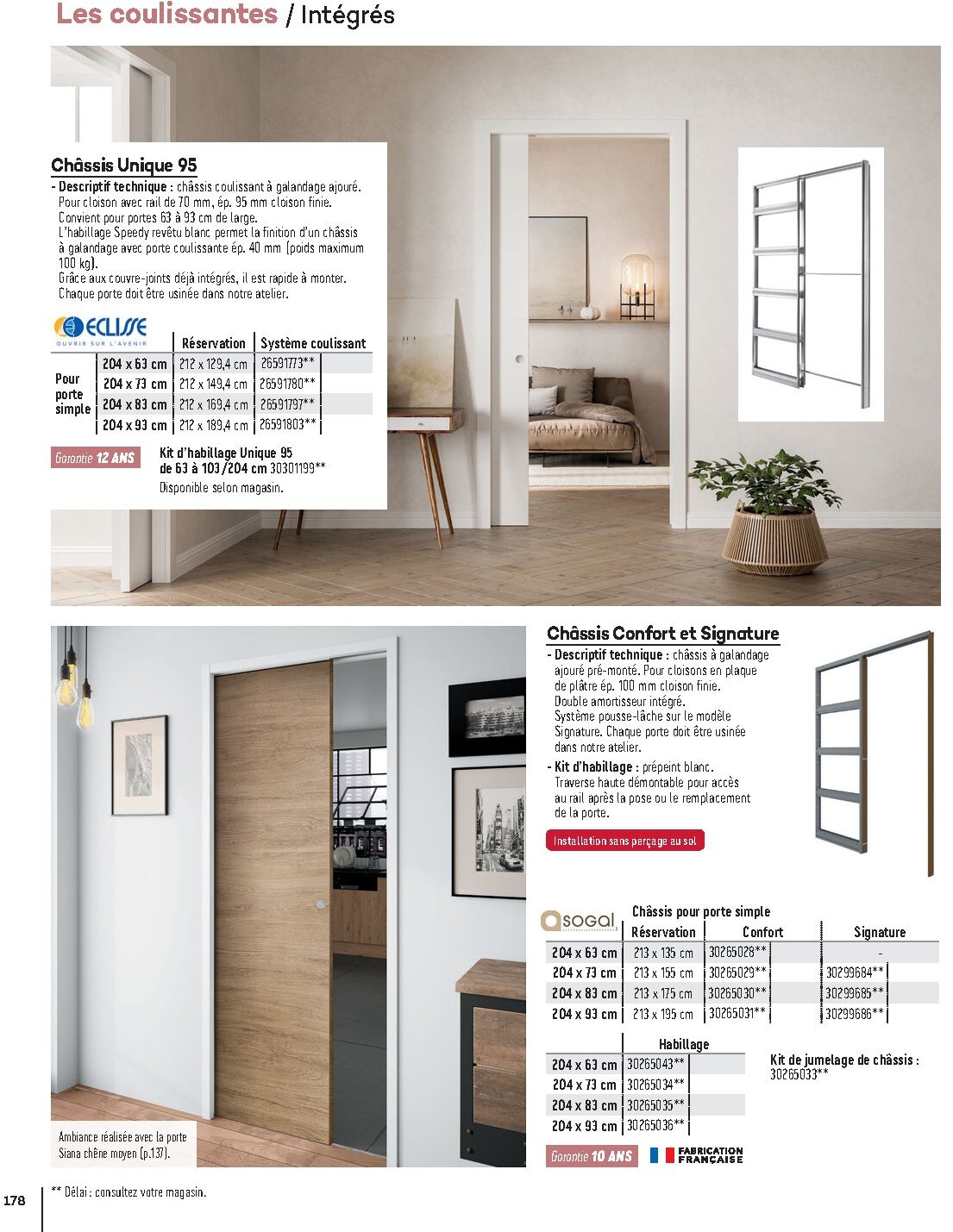 Catalogue Gedimat Menuiserie 2026 - Page 178