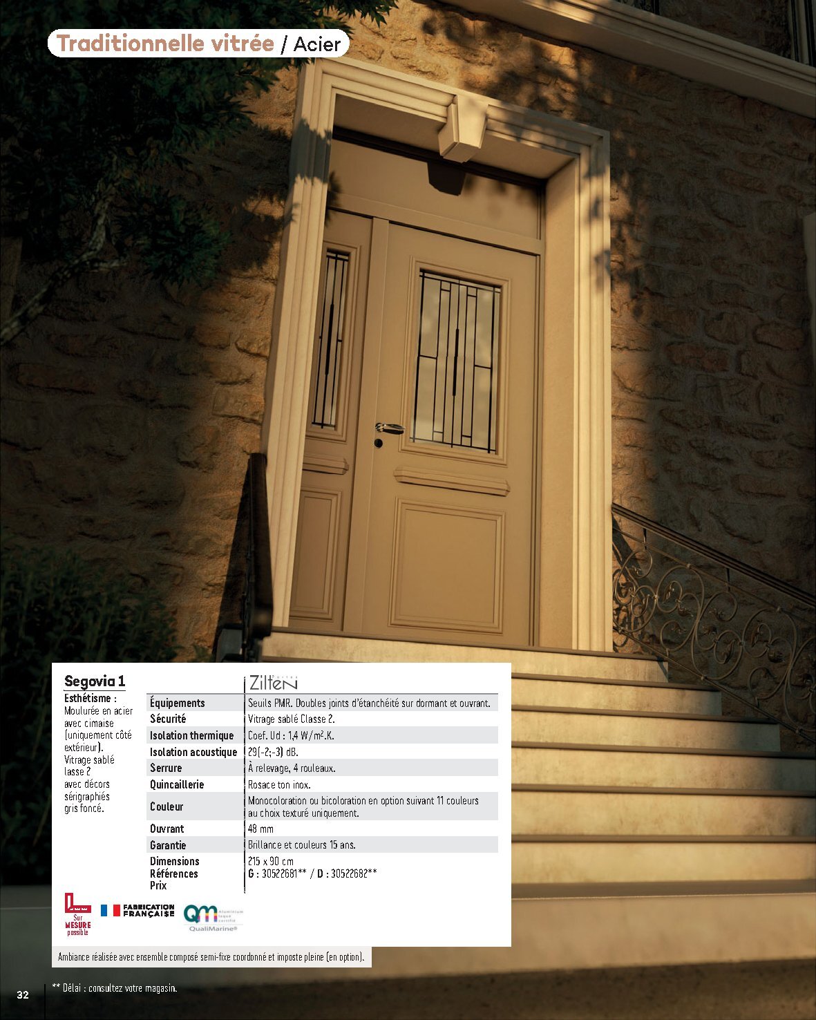 Catalogue Gedimat Menuiserie 2026 - Page 32