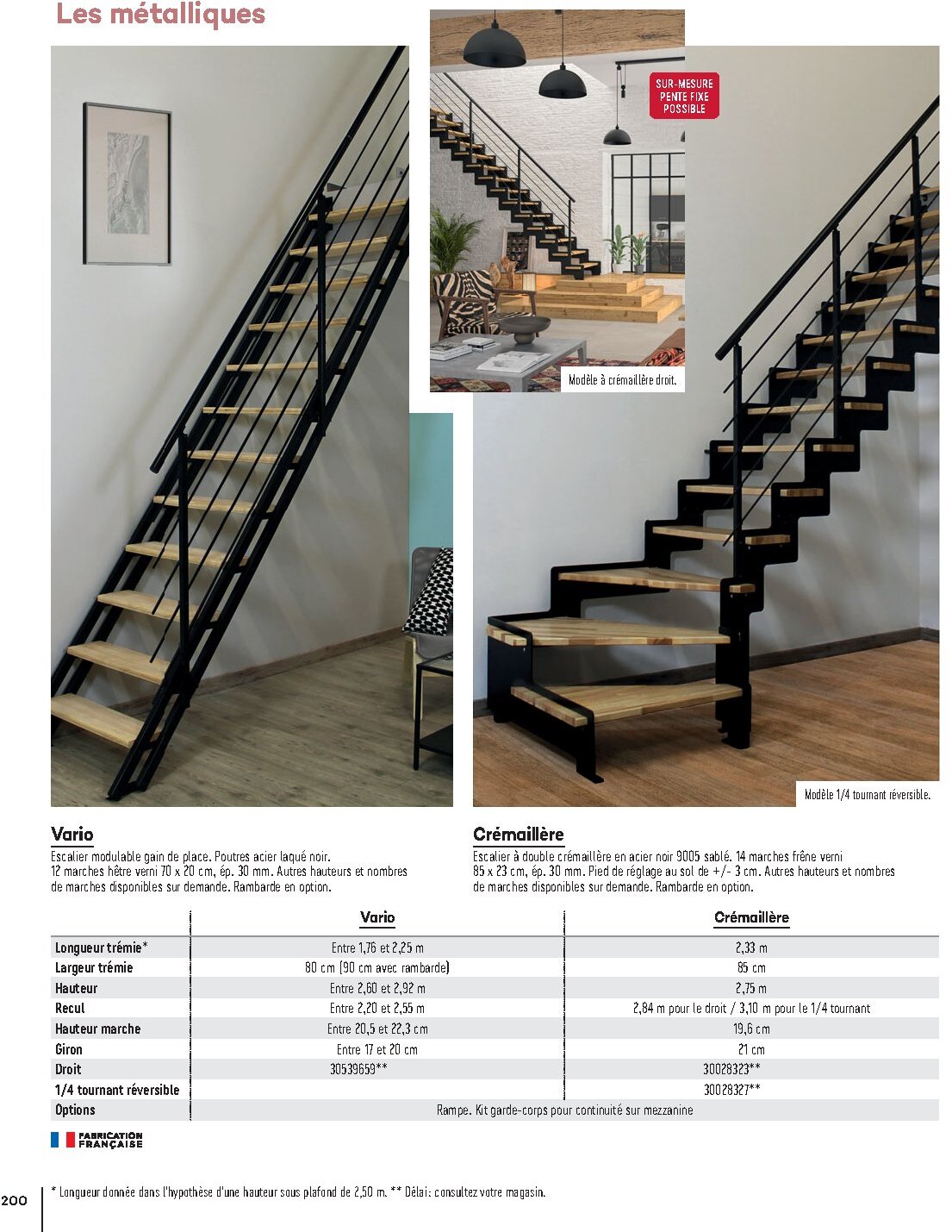 Catalogue Gedimat Menuiserie 2026 - Page 200