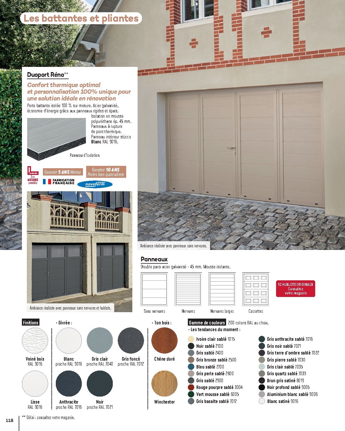 Catalogue Gedimat Menuiserie 2026 - Page 118