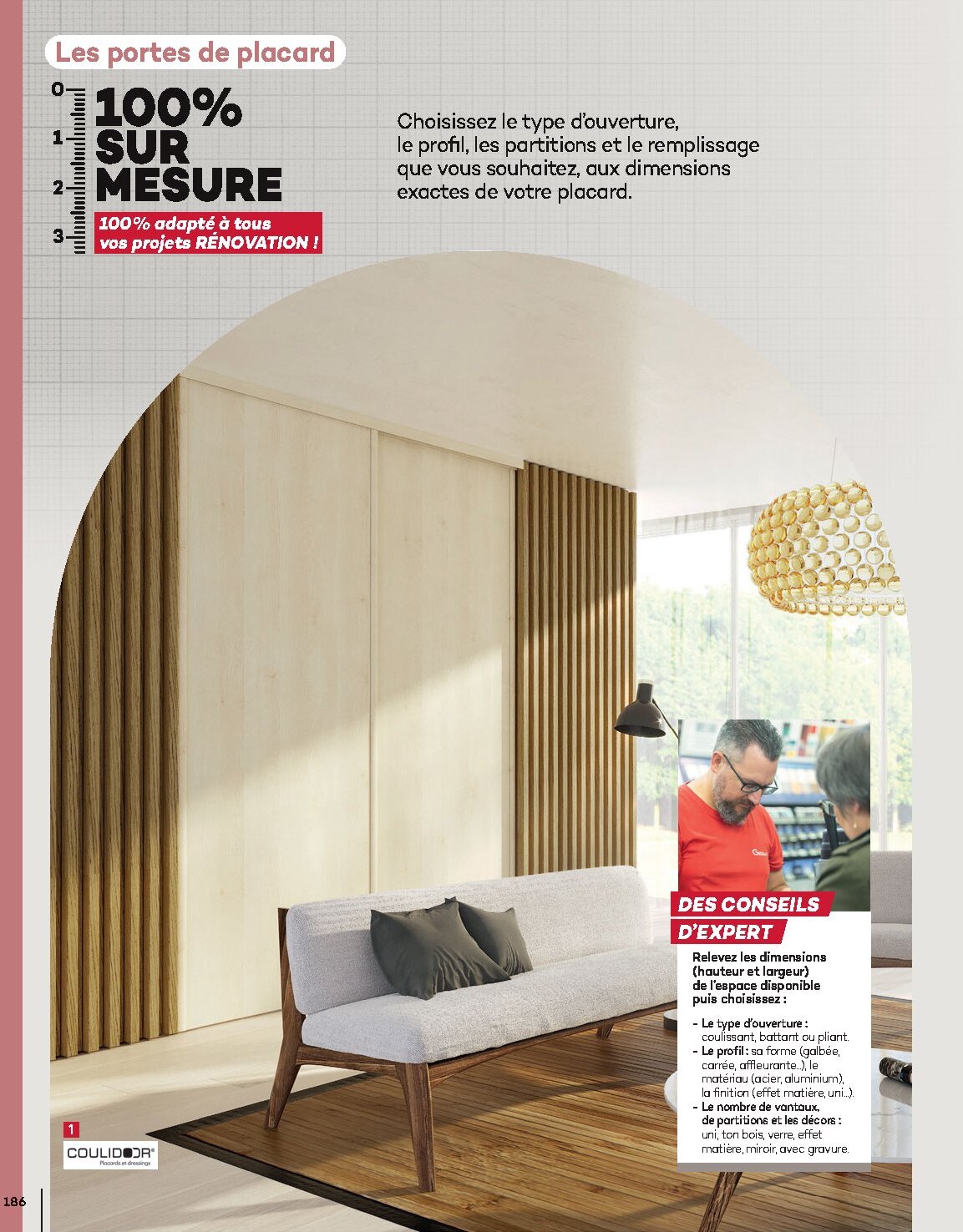 Catalogue Gedimat Menuiserie 2026 - Page 186